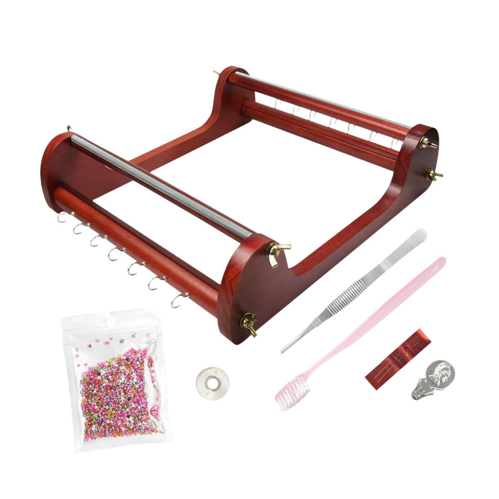Jewelry Making Machines - Set Alat Tenun Manik-Manik Kayu untuk