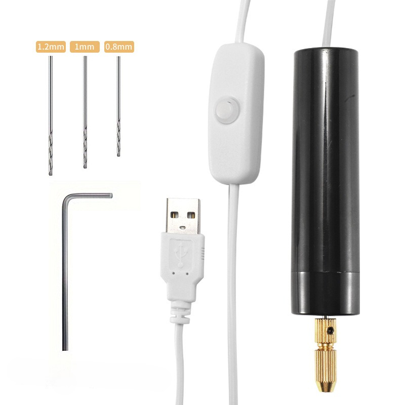 Jewelry Making Dc - Bor Listrik Bertenaga USB Mini, Alat