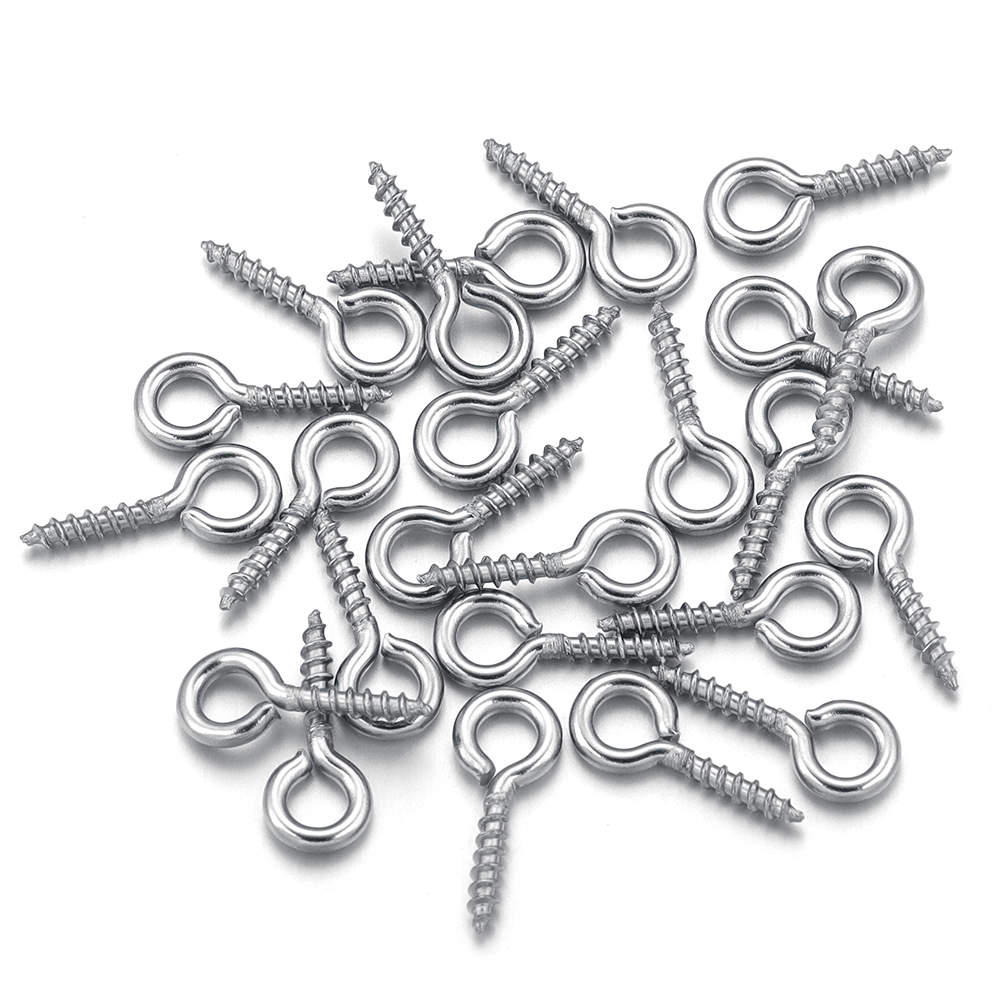 Jewelry Making Drill - 100 Buah/Lot Pin Mata Sekrup Mini