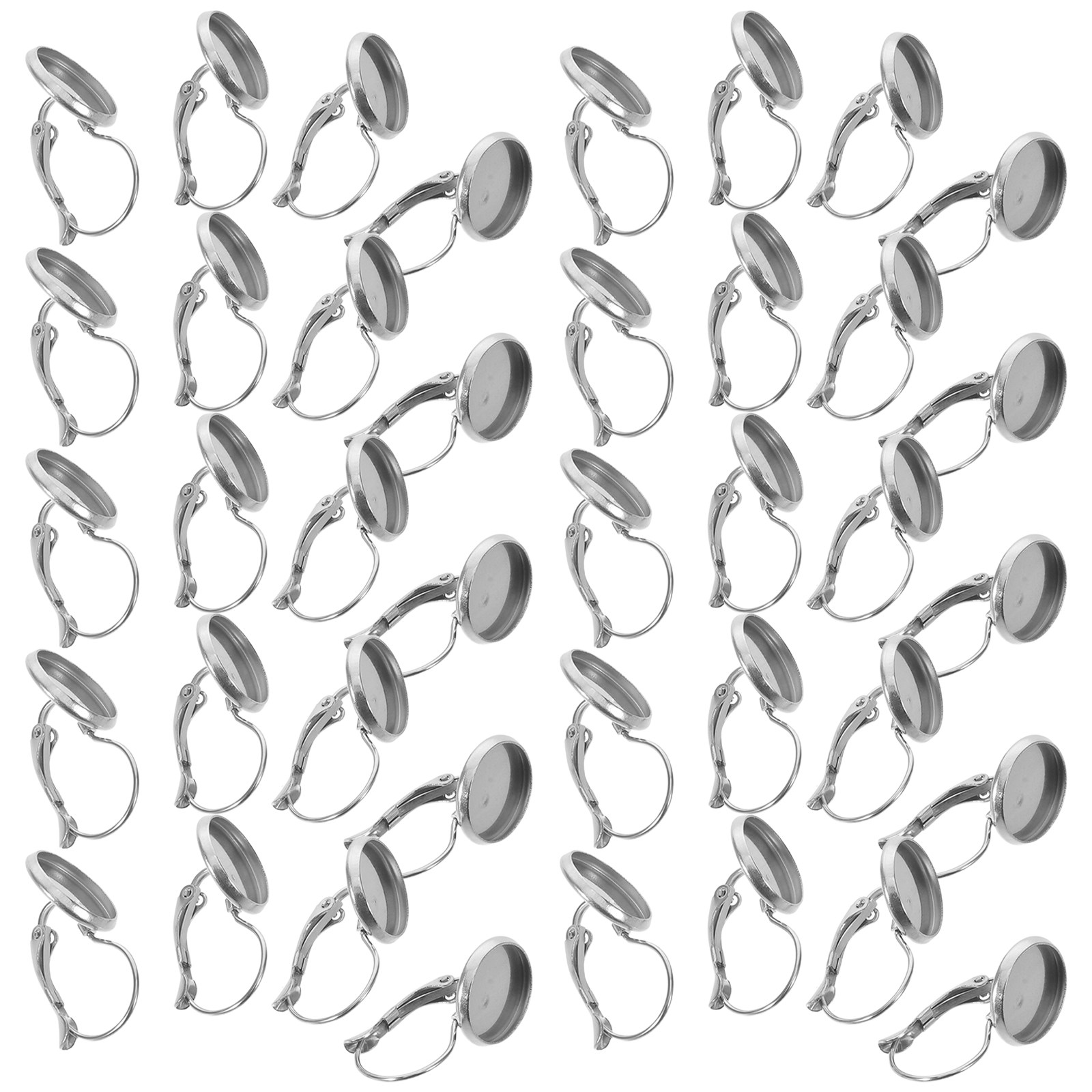 100 Buah Anting Batu Permata B - Jewelry Making Gemstones ulasan dan harga