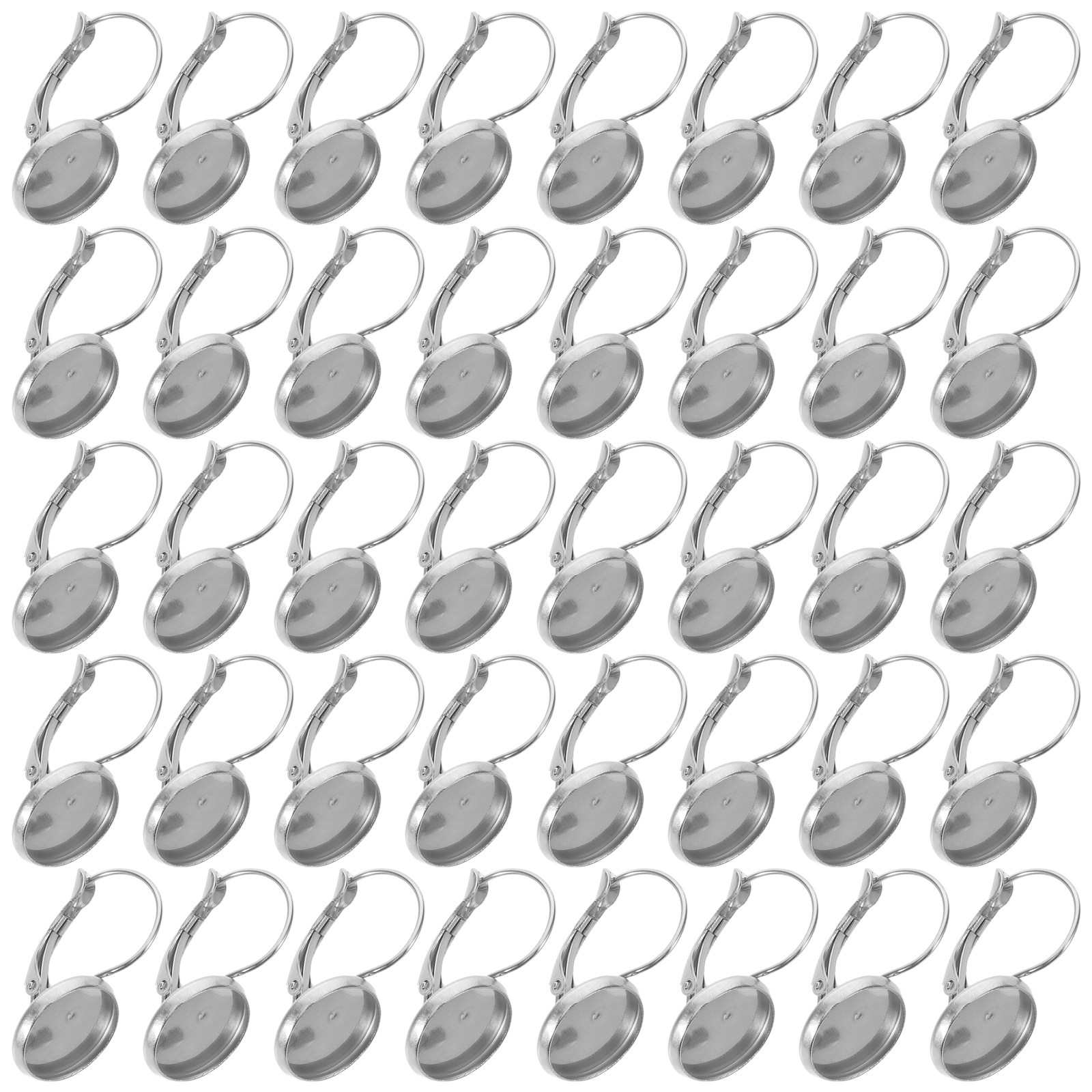 100 Buah Anting Batu Permata B - Jewelry Making Gemstones ulasan dan harga