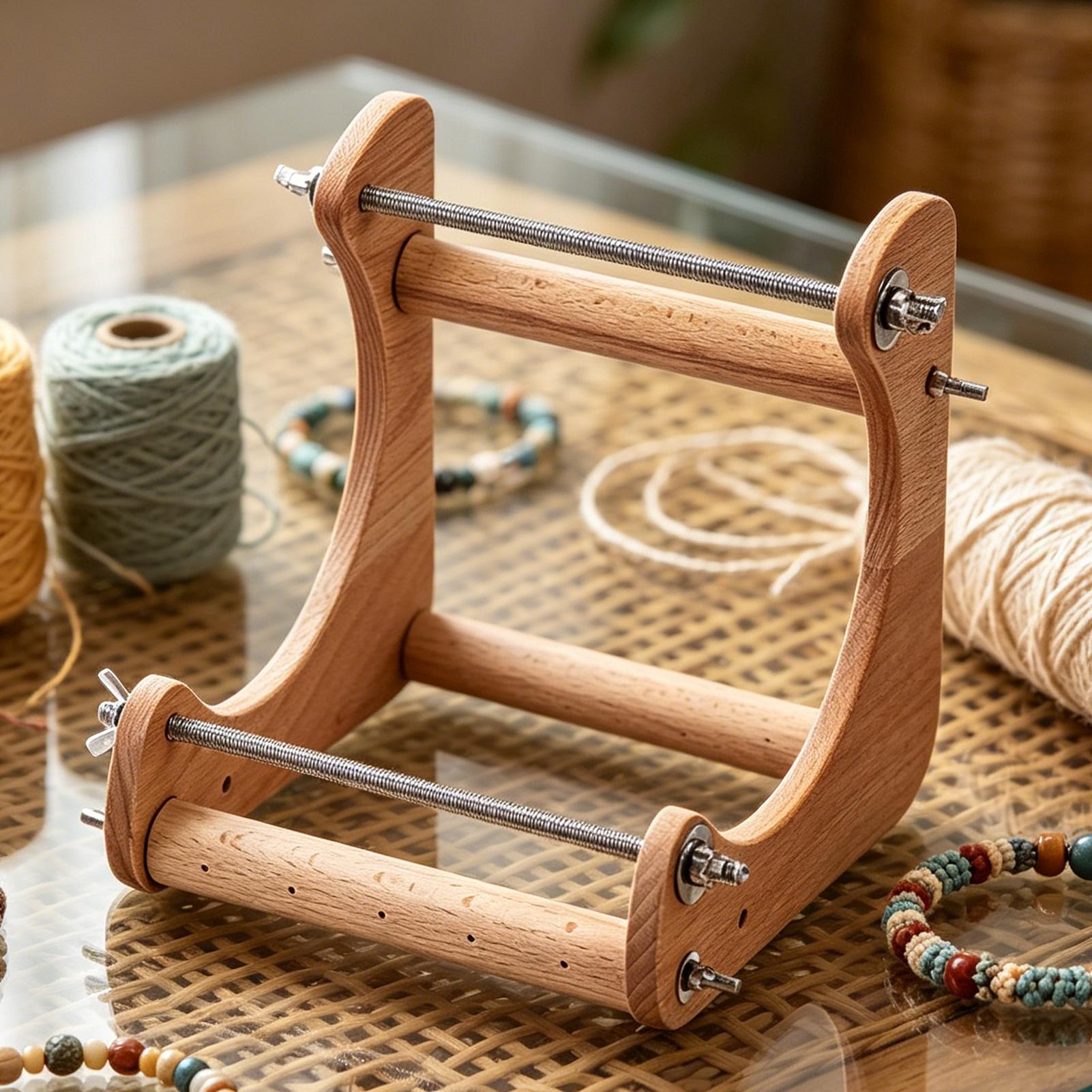 Alat Tenun Manik-Manik Kayu ya - Jewelry Making Machines ulasan dan harga