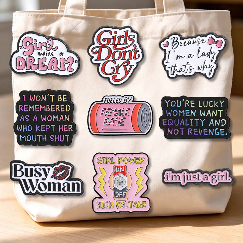 Pin Enamel Bertema Kekuatan Pe - Jewelry Making History ulasan dan harga