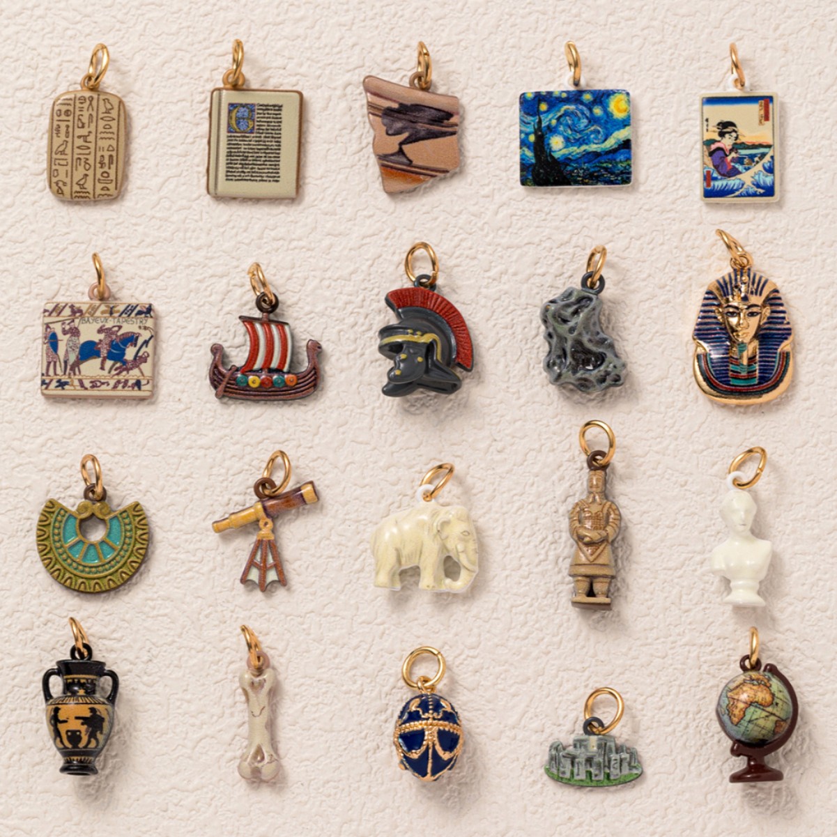 Miniatur Figur Antik Sejarah D - Jewelry Making History ulasan dan harga