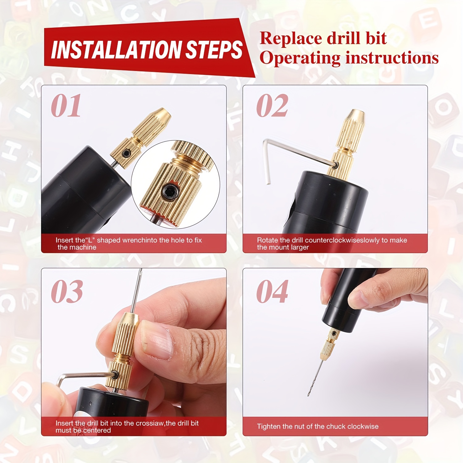 Kit Bor Listrik Mini Alat Puta - Jewelry Making Drill ulasan dan harga