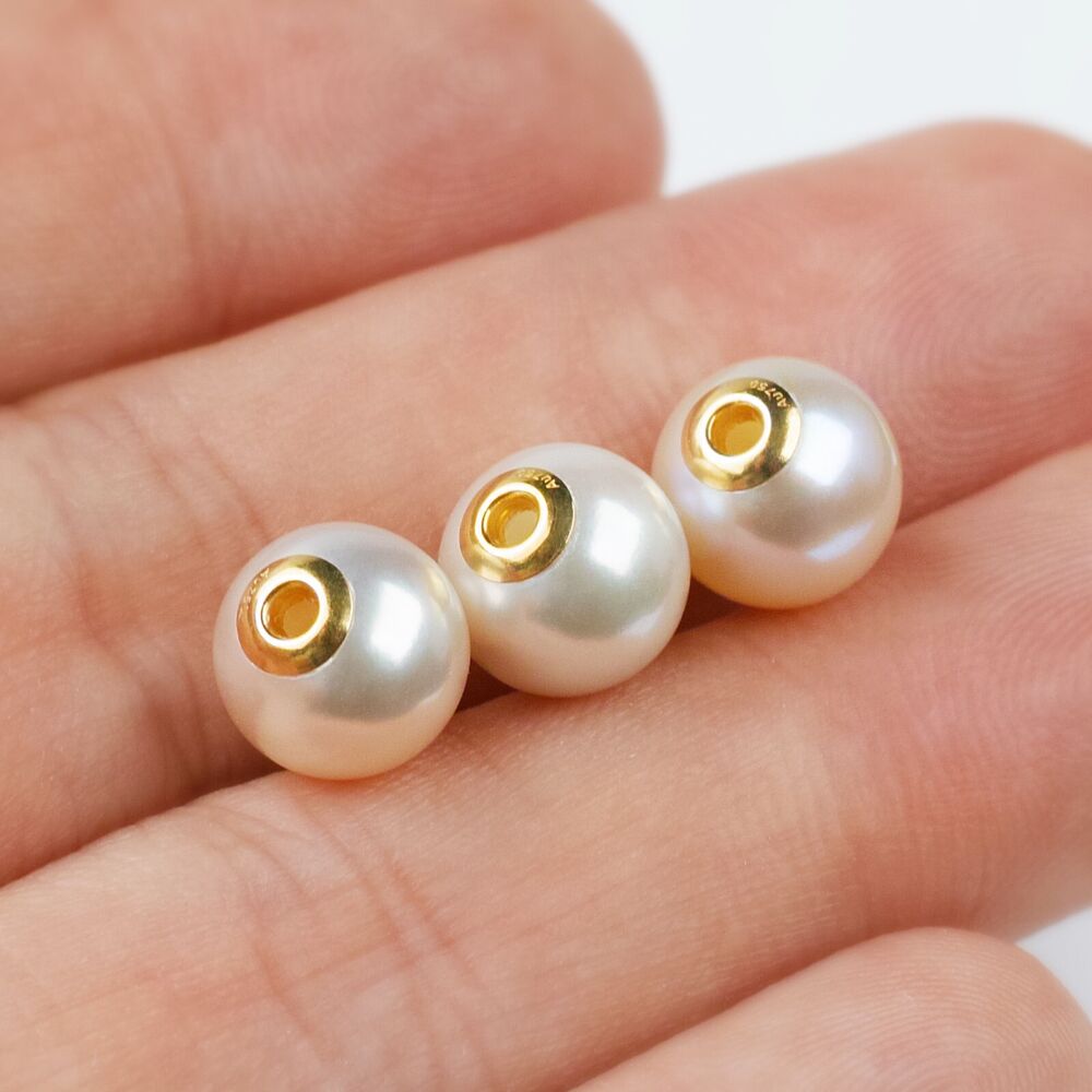 Set~Tiga Buah Mutiara Akoya Je - Jewelry Making Drill ulasan dan harga