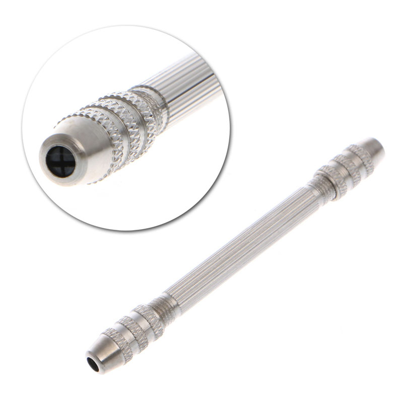 Ujung Ganda Pin Vise DIY Bor T - Jewelry Making Drill ulasan dan harga