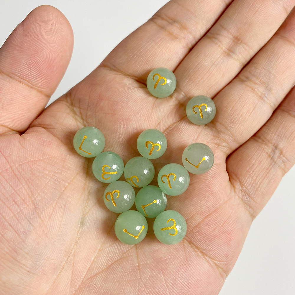 Grosir 12 zodiak Mooonstone Ch - Jewelry Making Gemstones ulasan dan harga
